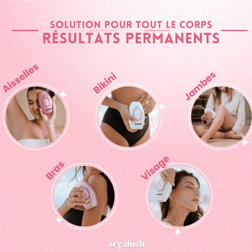 IPL Pulse • Épilateur à Lumière Pulsée
