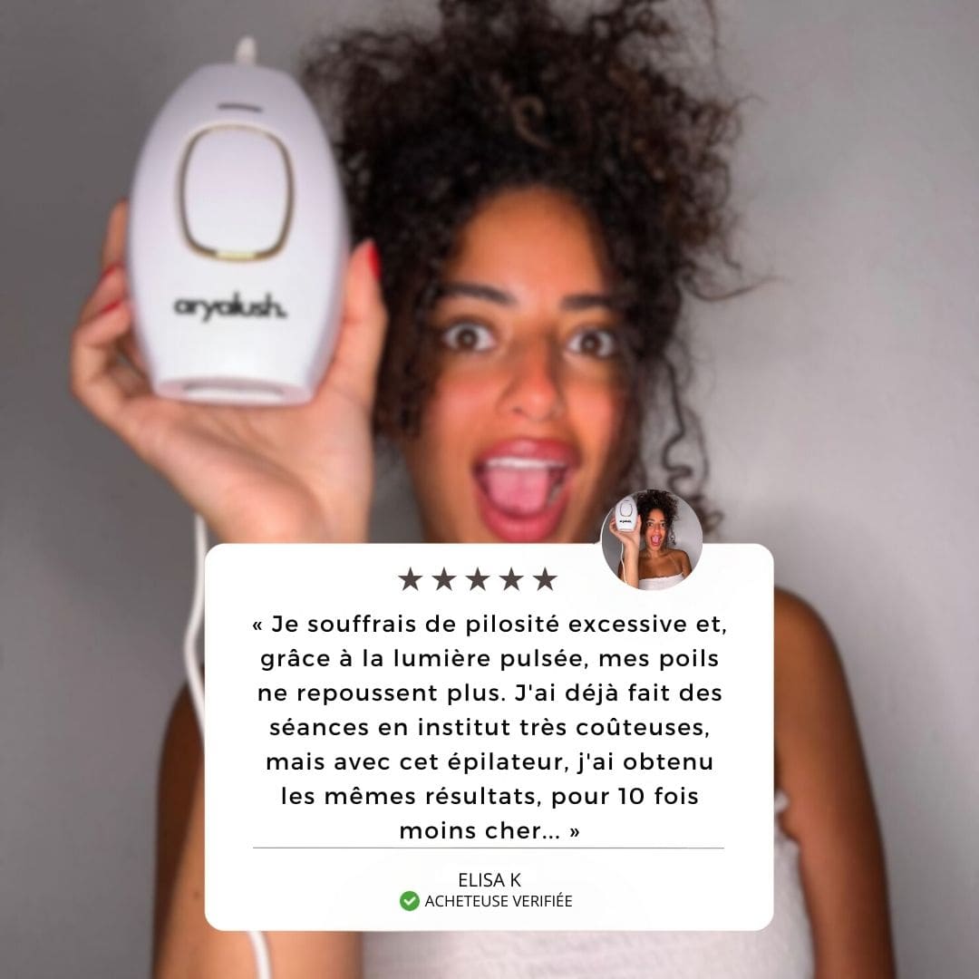 IPL Pulse • Épilateur à Lumière Pulsée