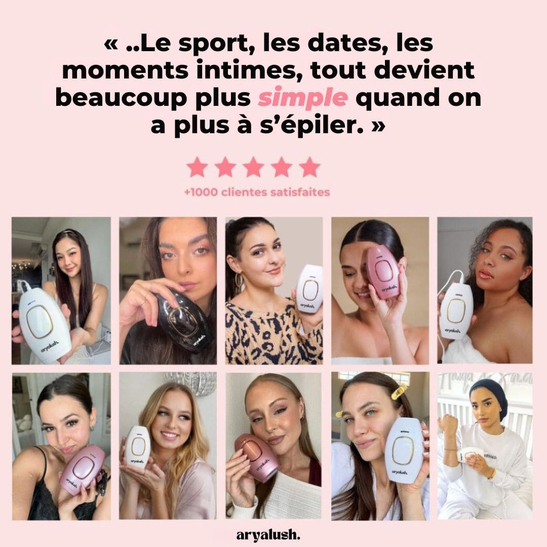 IPL Pulse • Épilateur à Lumière Pulsée
